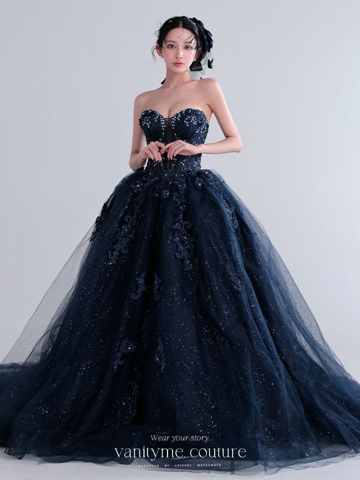 vanityME.couture. バニティーミークチュール Galaxy Navy Couture