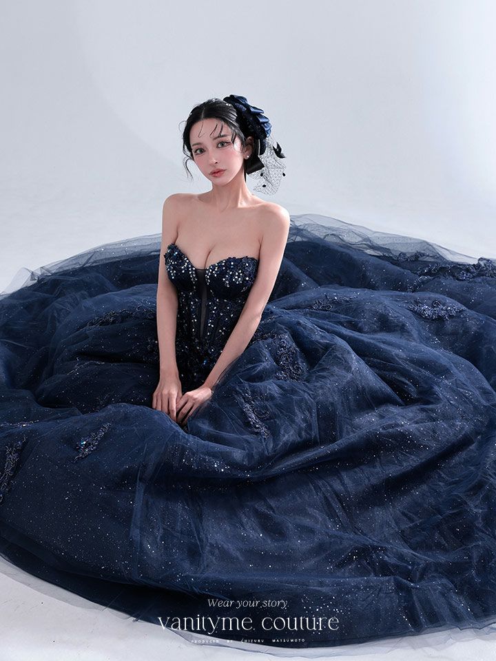 vanityME.couture. バニティーミークチュール Galaxy Navy Couture
