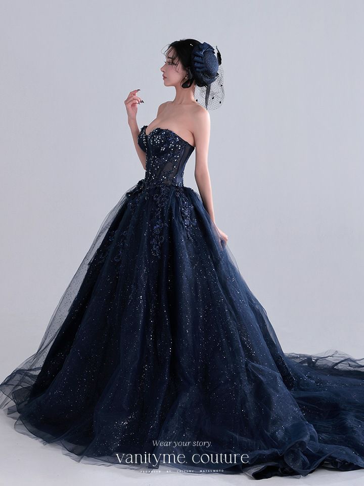 vanityME.couture. バニティーミークチュール Galaxy Navy Couture