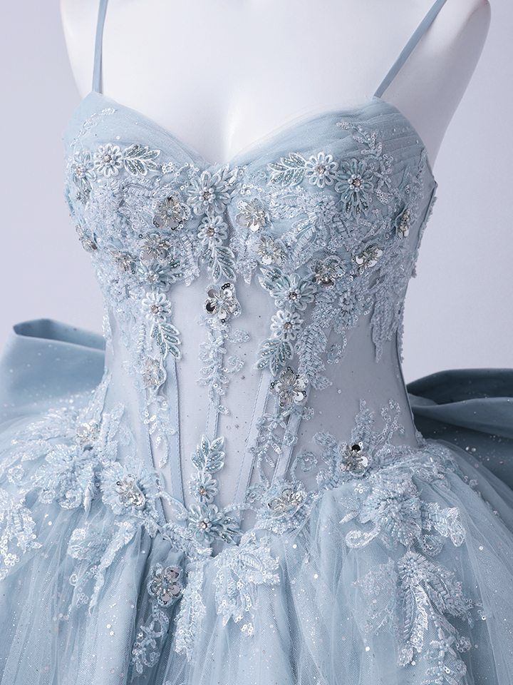 vanityME.couture. バニティミークチュール Dusty Ange Couture ダスティ・アンジュ・クチュール ロングドレス バースデー ダスティブルー くすみブルー 天使 vctr-l-5073