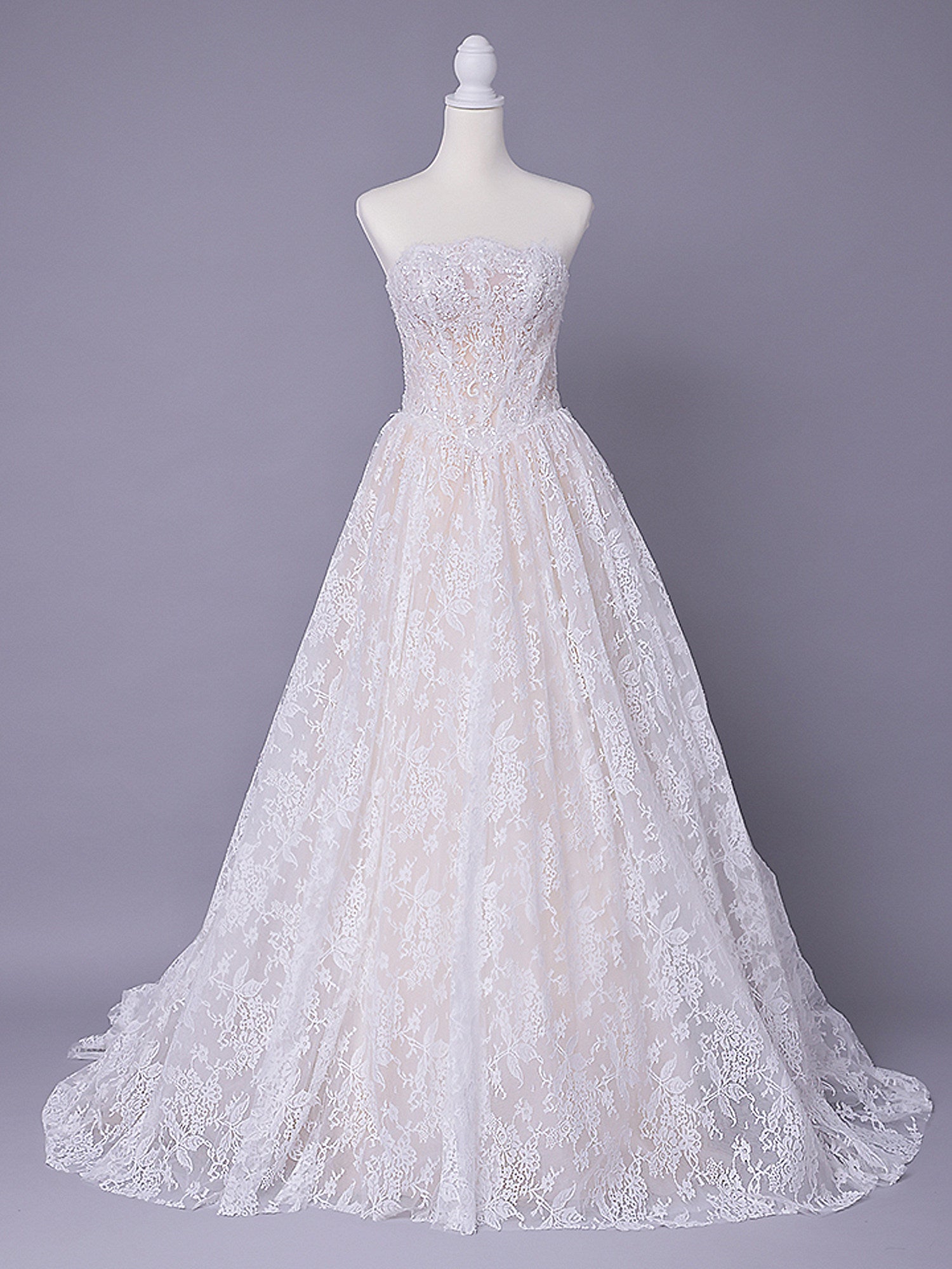 vanityME.couture. バニティミークチュール Blanc Dentelle Couture ブラン・ダンテル・クチュール ロングドレス 白 レース ウェディング バースデー vctr-l-wl061