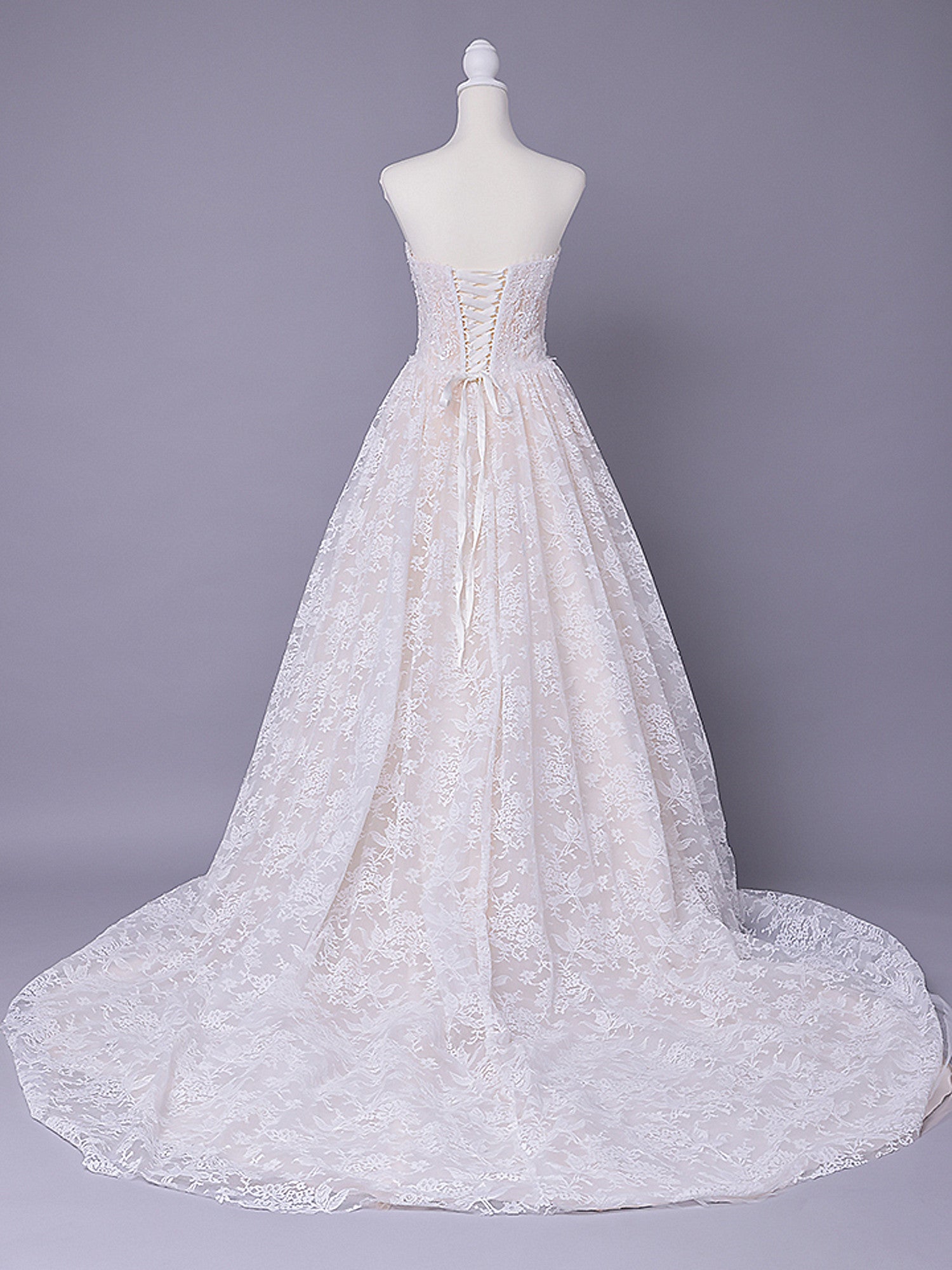 vanityME.couture. バニティミークチュール Blanc Dentelle Couture ブラン・ダンテル・クチュール ロングドレス 白 レース ウェディング バースデー vctr-l-wl061