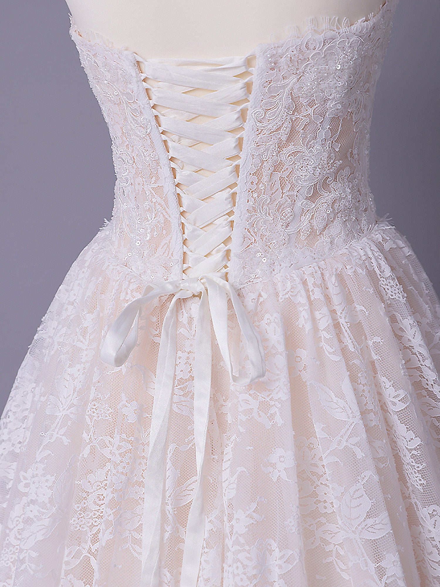 vanityME.couture. バニティミークチュール Blanc Dentelle Couture ブラン・ダンテル・クチュール ロングドレス 白 レース ウェディング バースデー vctr-l-wl061