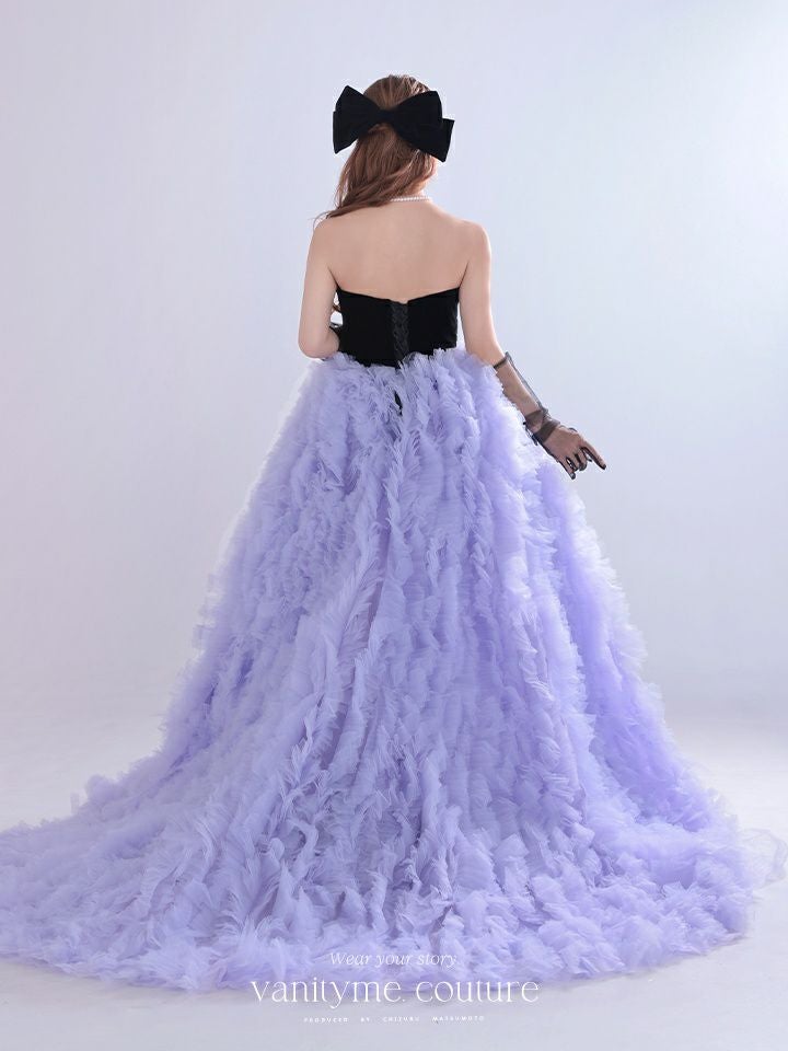 vanityME.couture. バニティーミークチュール Quartz Ruffle Couture