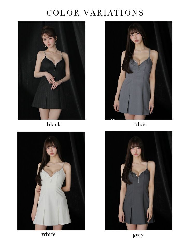 Glossy ローブドフルールグロッシー 【XSサイズあり】 ジップキャミ