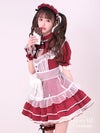 【9点セット】Malymoon マリームーン バレンタインハートホワイトチュールメイド[レッド] mlcs25158