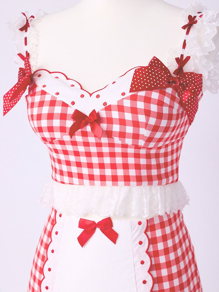 【3点セット】いちごたるとメイドちゃん チョコレートソースがけ [レッド/ブラウン] vcsmd-250839