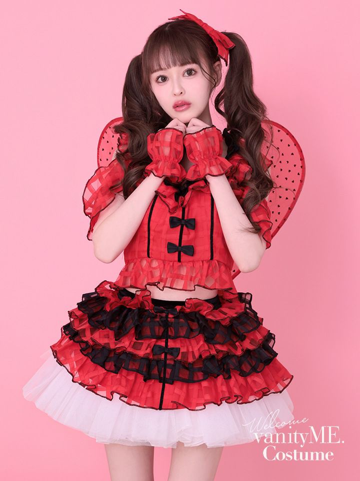 【4点セット】vanityME. × MIYANISHIYAMA スペシャルストロベリーチョコ  [レッド/ピンク] vcsmd-250850