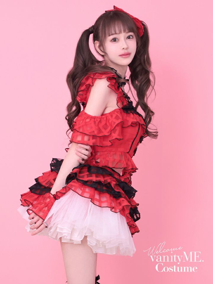 【4点セット】vanityME. × MIYANISHIYAMA スペシャルストロベリーチョコ  [レッド/ピンク] vcsmd-250850
