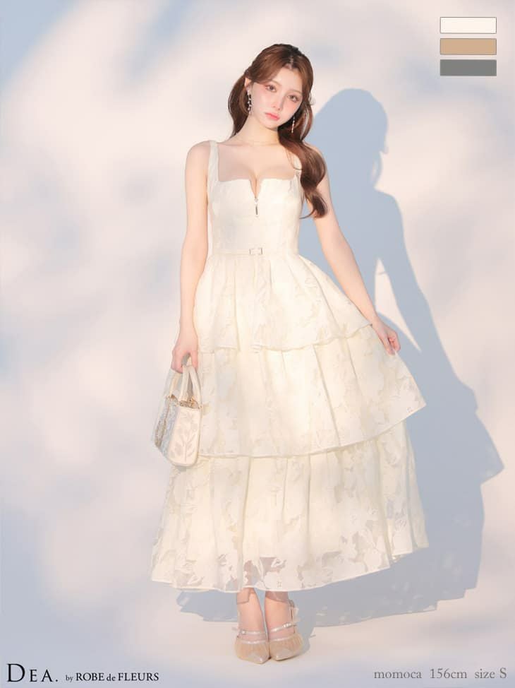 DEA. ディア バイ ローブドフルール 【XS～Lサイズあり】 オーガンジー