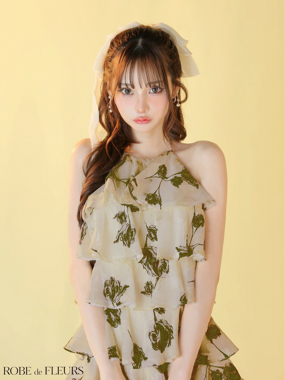 ROBE de FLEURS ローブドフルール 【XSサイズあり】フラワージャガード