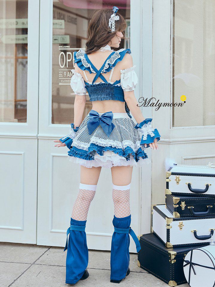 12点セット】Malymoon マリームーン レザーエッジデニムメイド