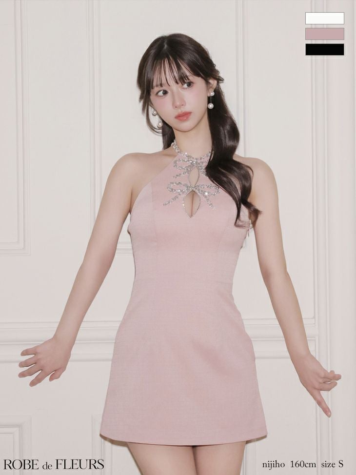 ROBE de FLEURS ローブドフルール 【XSサイズあり】 ツイードビジュー
