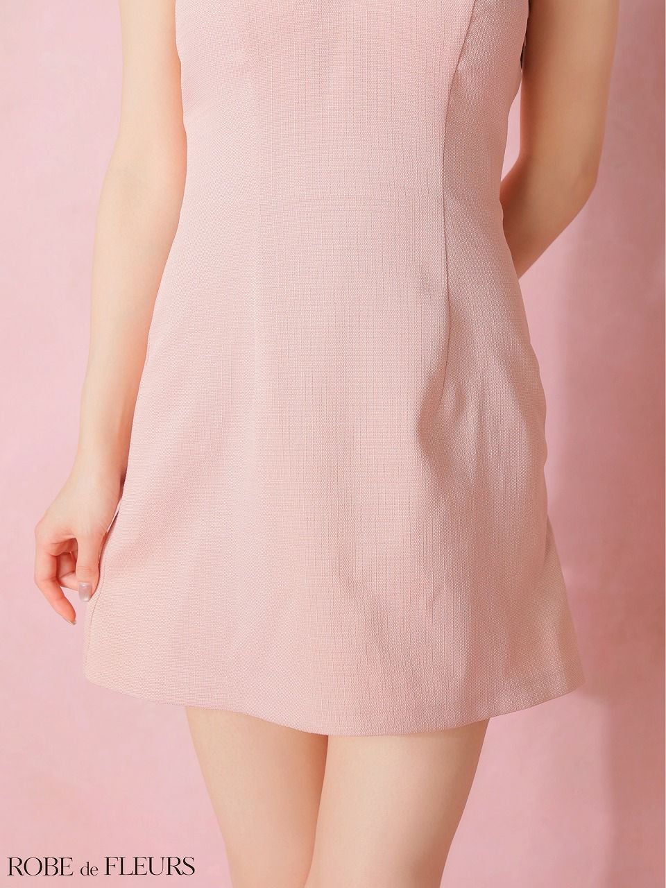 ROBE de FLEURS ローブドフルール 【XSサイズあり】 ツイードビジュー