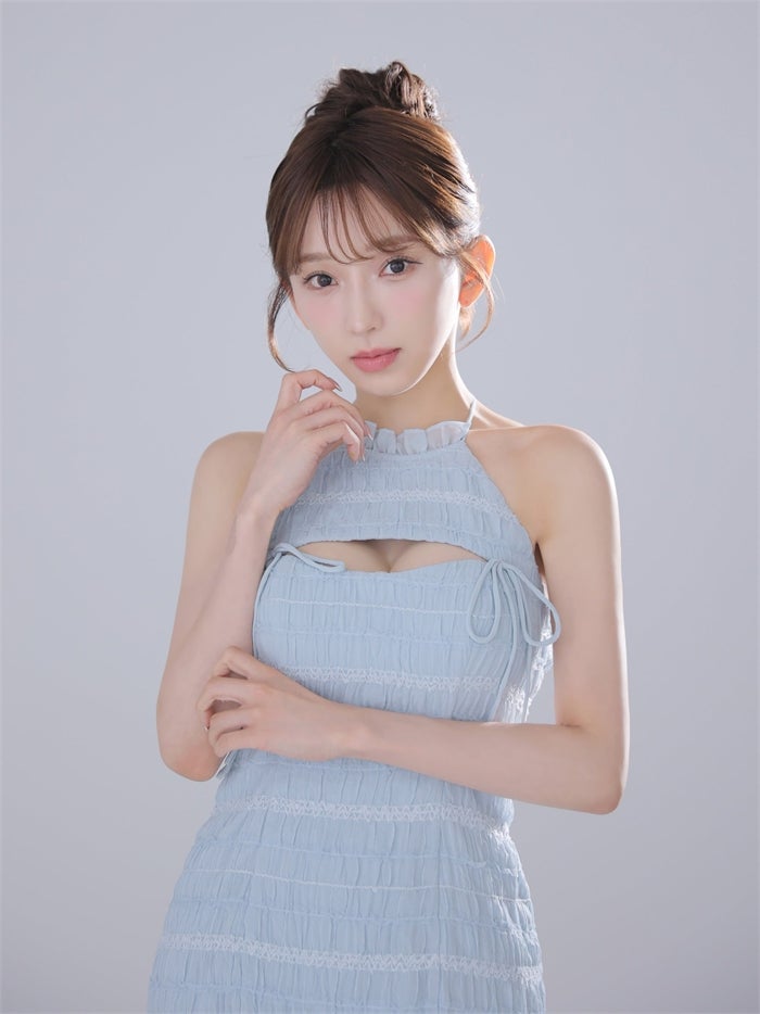 ROBE de FLEURS anier.ROBE ローブドフルール アニエルローブ 【XSサイズあり】Chiffon amesuri bust cutout tight mini dress fm-anier4061-c