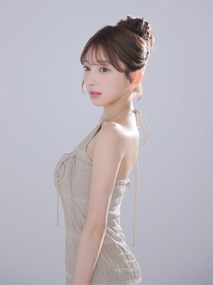 ROBE de FLEURS anier.ROBE ローブドフルール アニエルローブ 【XSサイズあり】Chiffon amesuri bust cutout tight mini dress fm-anier4061-c