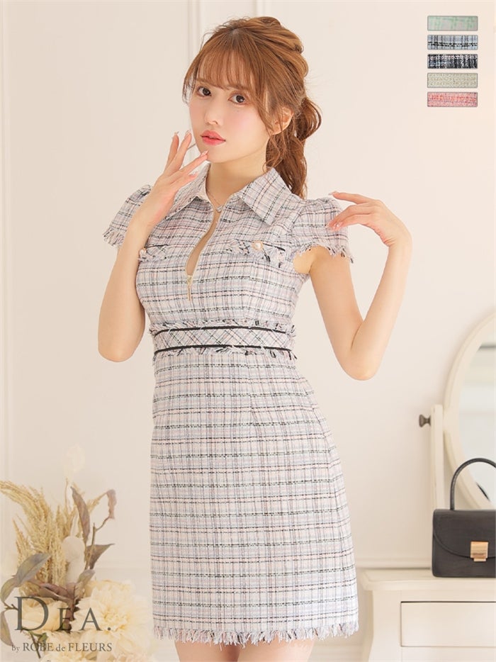 ROBE de FLEURS SALE】DEA. ディア バイ ローブドフルール ジッパー