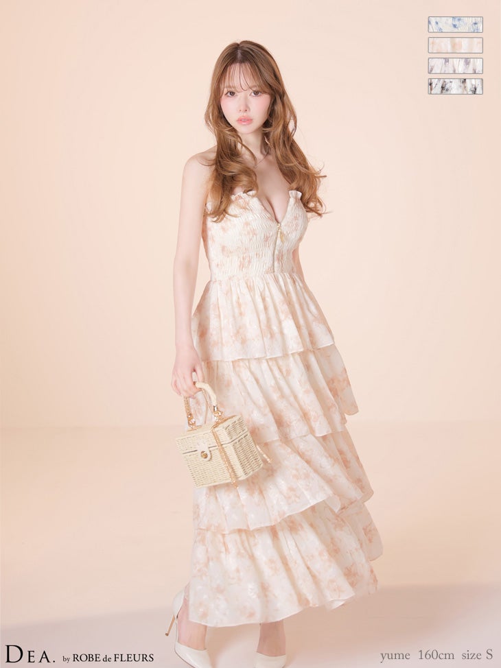 blue/beige:9月中旬頃入荷予定】DEA. ディア バイ ローブドフルール