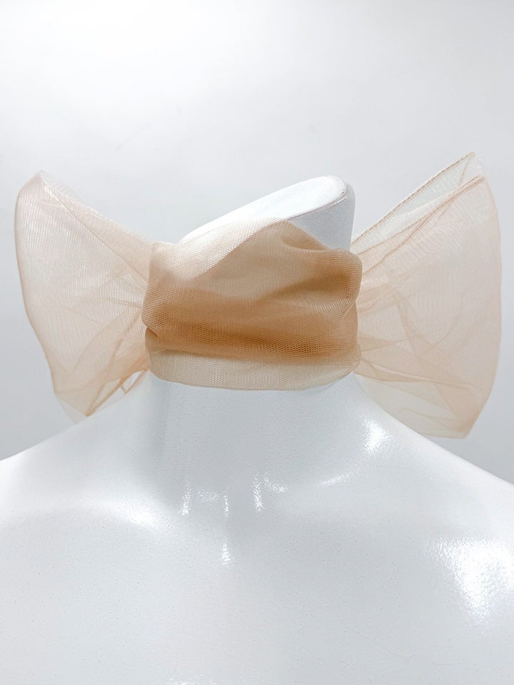 vanityME.couture.バニティーミークチュール ラグジュアリービジュー シャイニーサテン メッシュ ショール付き スリット入り バースデードレス ロングドレス シャンパンゴールド vctr-l-kv1131