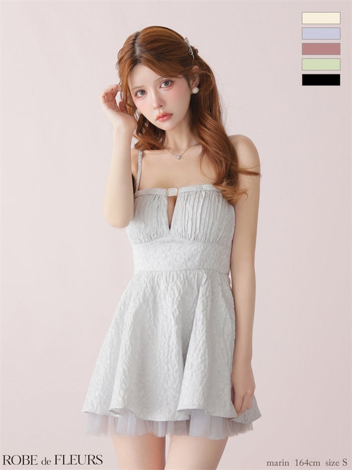 ROBE de FLEURS ローブドフルール 【XSサイズあり】 チュール