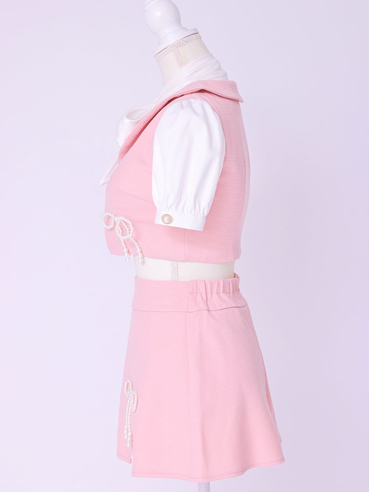 Celestia Ribbon令嬢制服コスチューム パールリボン セットアップ セレスティアブルー vcsot-251216-1