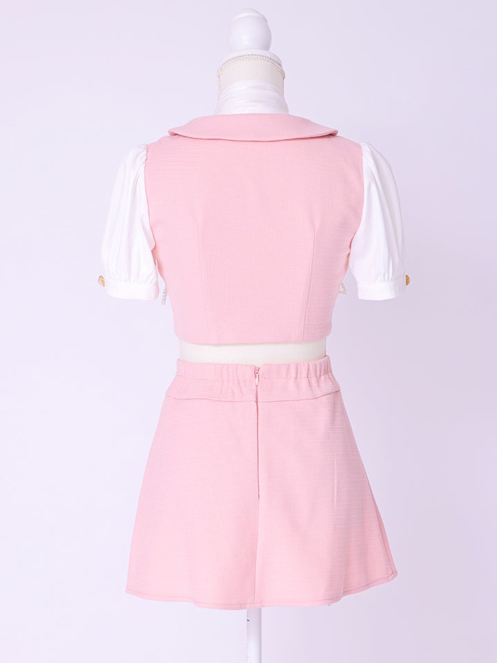 Celestia Ribbon令嬢制服コスチューム パールリボン セットアップ セレスティアブルー vcsot-251216-1