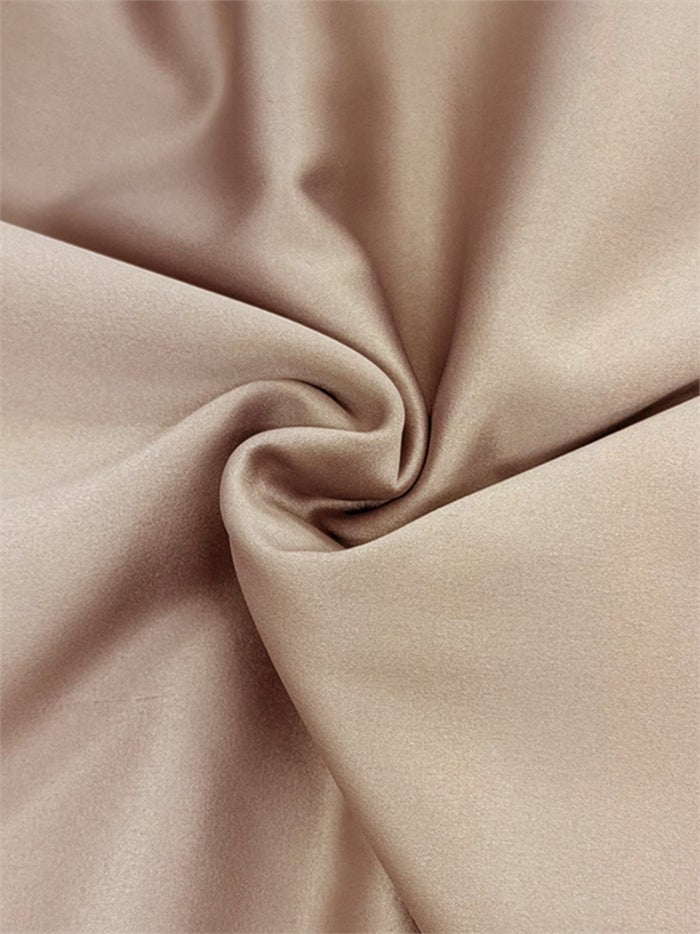 Veautt ヴュート クロスネック/フロントフリル/サテン/サイドファスナー/タイト/ミディアムドレス vt022604