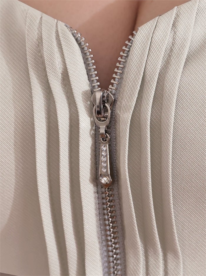 AngelR エンジェルアール ベアトップ/バストハートカット/フロントファスナー/フリル/2way/セパレート/フレア/マイクロミニドレス ar26816