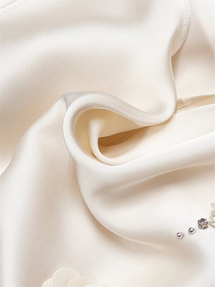 AngelR エンジェルアール クロスネック/フロントフリル/フラワー/バイカラー/セパレート/シフォン/フレア/マイクロミニドレス ar26817