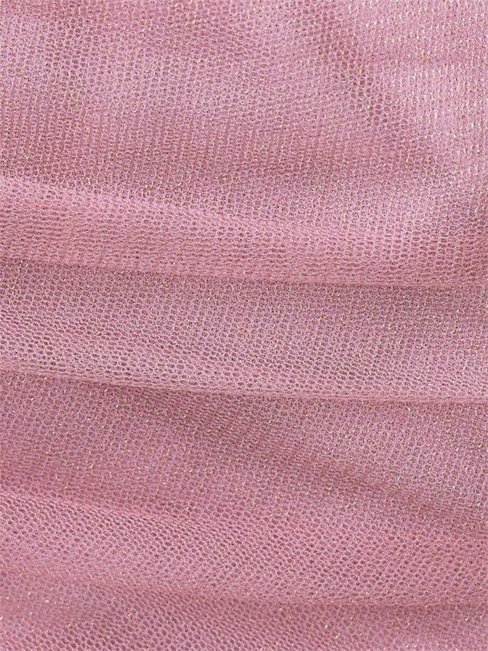 AngelR エンジェルアール ネッククロスデザイン/フラワー/ビジュー/メッシュ/アシンメトリー/ラメ/タイト/ミニドレス ar26209