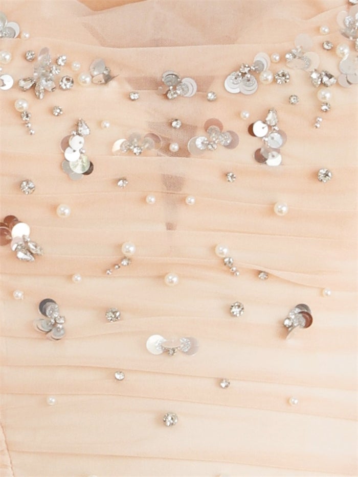 AngelR エンジェルアール メッシュ/ビジュー/マイクロ/フレアミニドレス ar25868