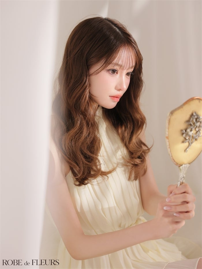 ROBE de FLEURS ローブドフルール 【XSサイズあり】 ホルターリボンレースプリーツミニキャバドレス fm4614-c