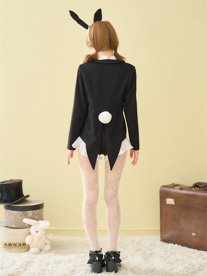 【4点セット】 Bunny de fleurs ジャケットフリルバニー vcsbn-251217-ac