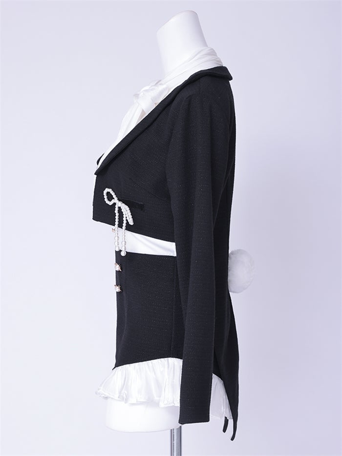 【4点セット】 Bunny de fleurs ジャケットフリルバニー vcsbn-251217-ac