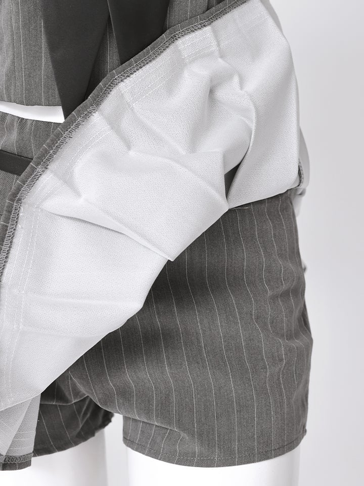 【5点セット】Artemis ピンストライプ モード マリン コスチューム vcsot-251218-1-ac