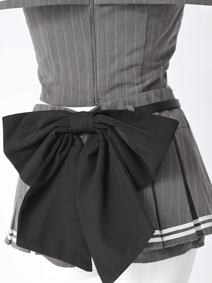 【5点セット】Artemis ピンストライプ モード マリン コスチューム vcsot-251218-1-ac