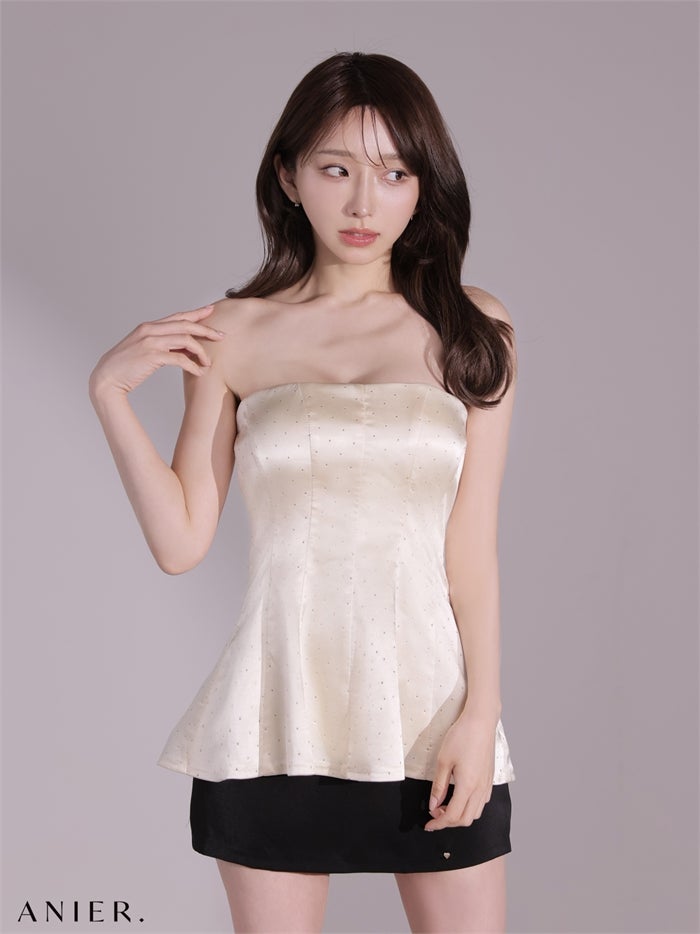 ROBE de FLEURS anier.ROBE ローブドフルール アニエルローブ 【XSサイズあり】 shiny lady saten set up dress（anier4069） fm-anier4069-c