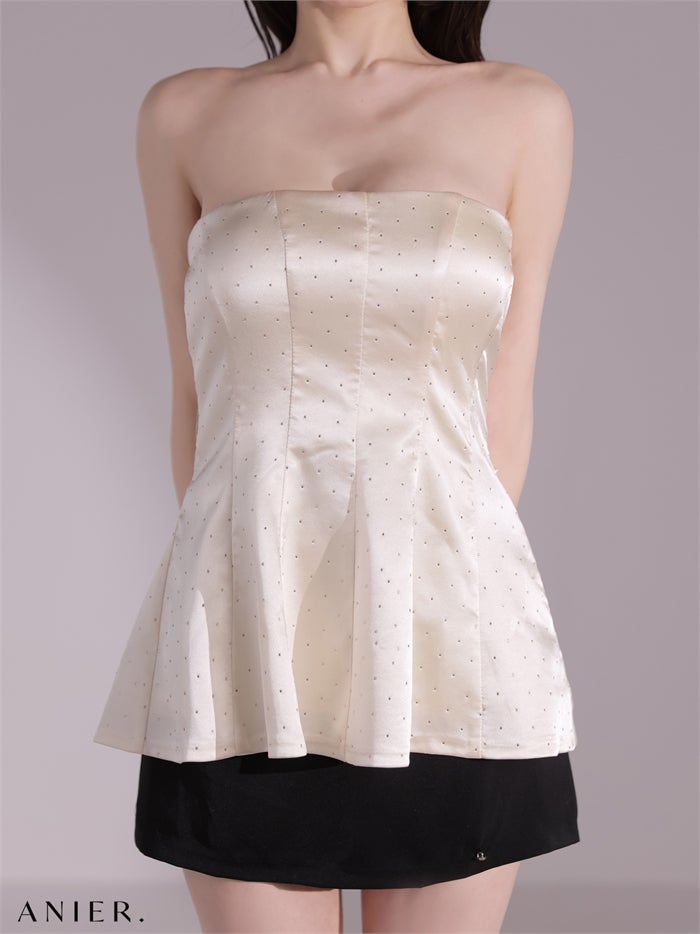 ROBE de FLEURS anier.ROBE ローブドフルール アニエルローブ 【XSサイズあり】 shiny lady saten set up dress（anier4069） fm-anier4069-c