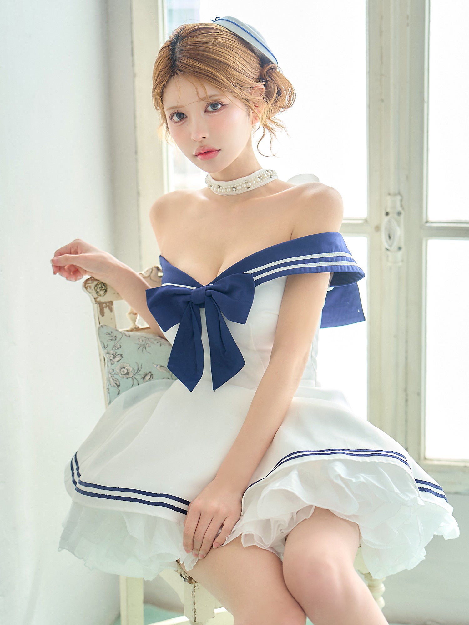 【3点セット】Crush Marine オフショルマリンホワイトコスチューム vcsot-251219-2-ac