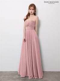 【JEAN MACLEAN ジャンマクレーン】 ラメ/ベアトップ/LongDress ja61145