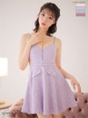 【ROBE de FLEURS SALE】【ROBE de FLEURS SALE】ROBE de FLEURS ローブドフルール 【XSサイズあり】サイドシアーフレアキャミキャバドレス fm3225-s26