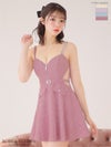 【ROBE de FLEURS SALE】【ROBE de FLEURS SALE】ROBE de FLEURS ローブドフルール 【XSサイズあり】サイドシアーフレアキャミキャバドレス fm3225-s26
