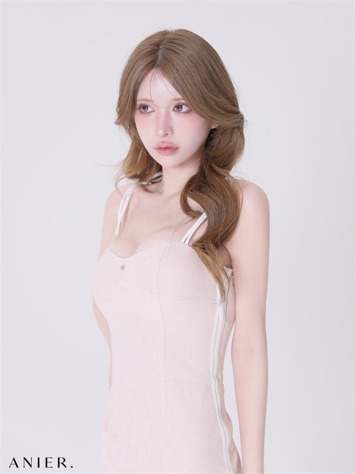 ROBE de FLEURS anier.ROBE ローブドフルール アニエルローブ 【XSサイズあり】sports×mode mix dress（anier4076） fm-anier4076-c