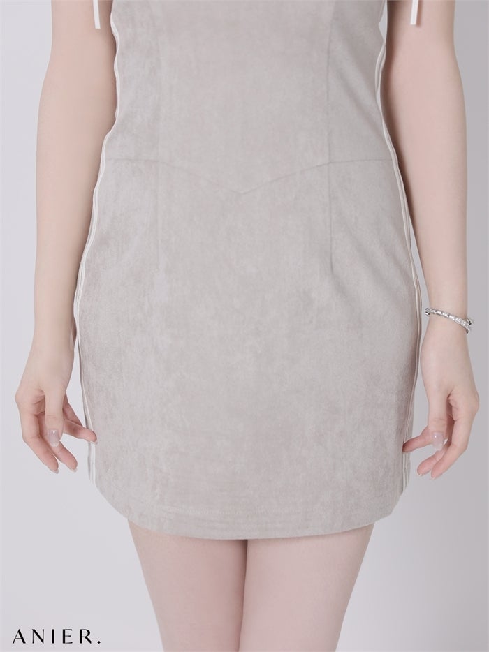 ROBE de FLEURS anier.ROBE ローブドフルール アニエルローブ 【XSサイズあり】sports×mode mix dress（anier4076） fm-anier4076-c