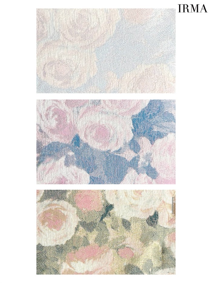 【5月下旬頃入荷予定】IRMA イルマ フラワー/ゴブラン/フレア ワンピース ir61130-c