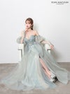 【5月下旬頃入荷予定】JEAN MACLEAN IRMA イルマ スパンコール/ロングスリーブ/ロングドレス ir61123-c
