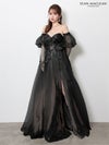 【5月下旬頃入荷予定】JEAN MACLEAN IRMA イルマ スパンコール/ロングスリーブ/ロングドレス ir61123-c