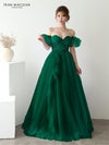  【5月下旬頃入荷予定】JEAN MACLEAN IRMA イルマ レース/パフスリーブ/ロングドレス ir51932-1-c
