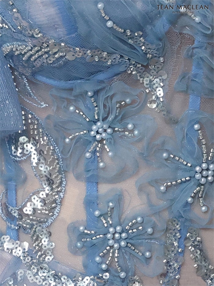 【5月下旬頃入荷予定】JEAN MACLEAN JEAN MACLEAN ベア/プリンセス/パフスリーブ付き/レース/ロングドレス ir61150-c