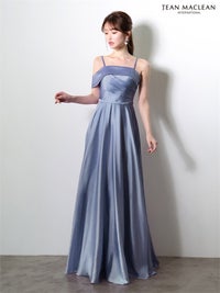 【5月下旬頃入荷予定】JEAN MACLEAN JEAN MACLEAN サテン/ロングドレス ir61033-1-c